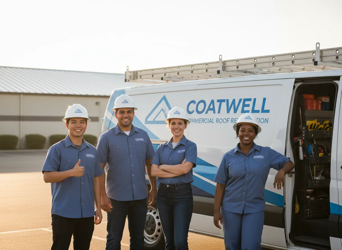 Commercial roof coating company in Muir, MI
